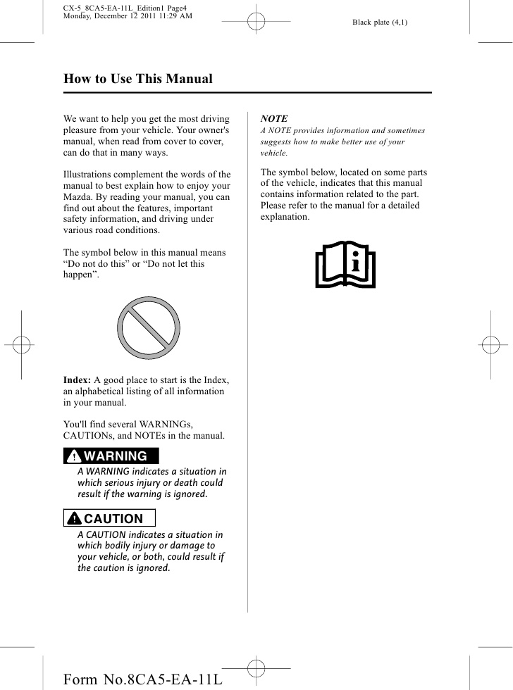 Mazda cx 5 manual pdf